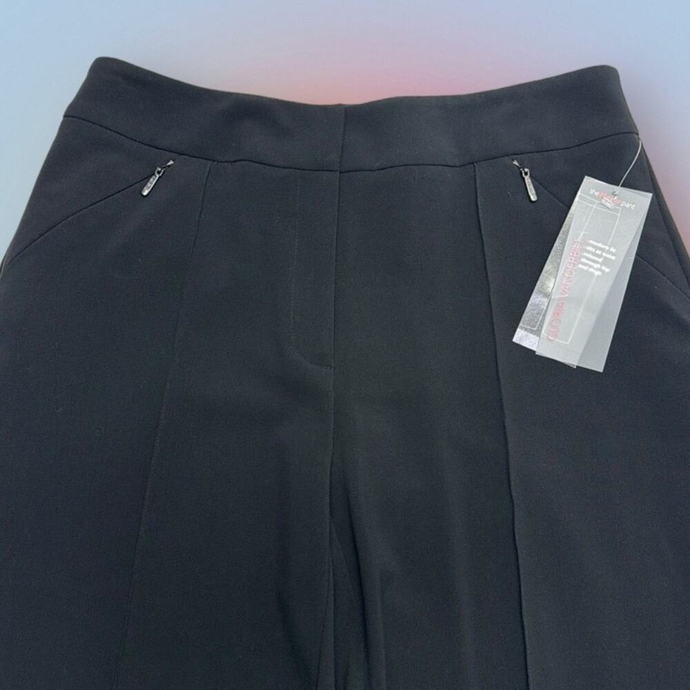 GLORIA VANDERBILT Women’s 10 Black THE MEGAN Dress Pant